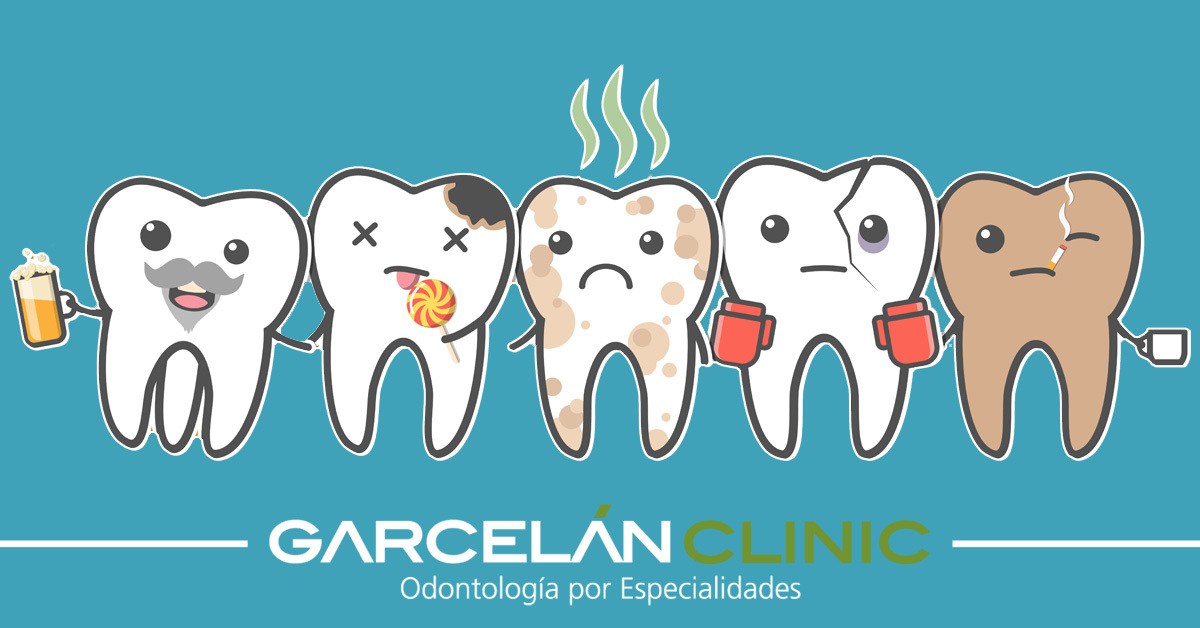 GarcelanClinic's tweet photo. Estos son los 5 peores hábitos, ya que dañan tus dientes, y por ello te recomendamos evitarlos: https://t.co/vycztfVL9A #SaludDental #SaludOral https://t.co/iox2HMc0Mm