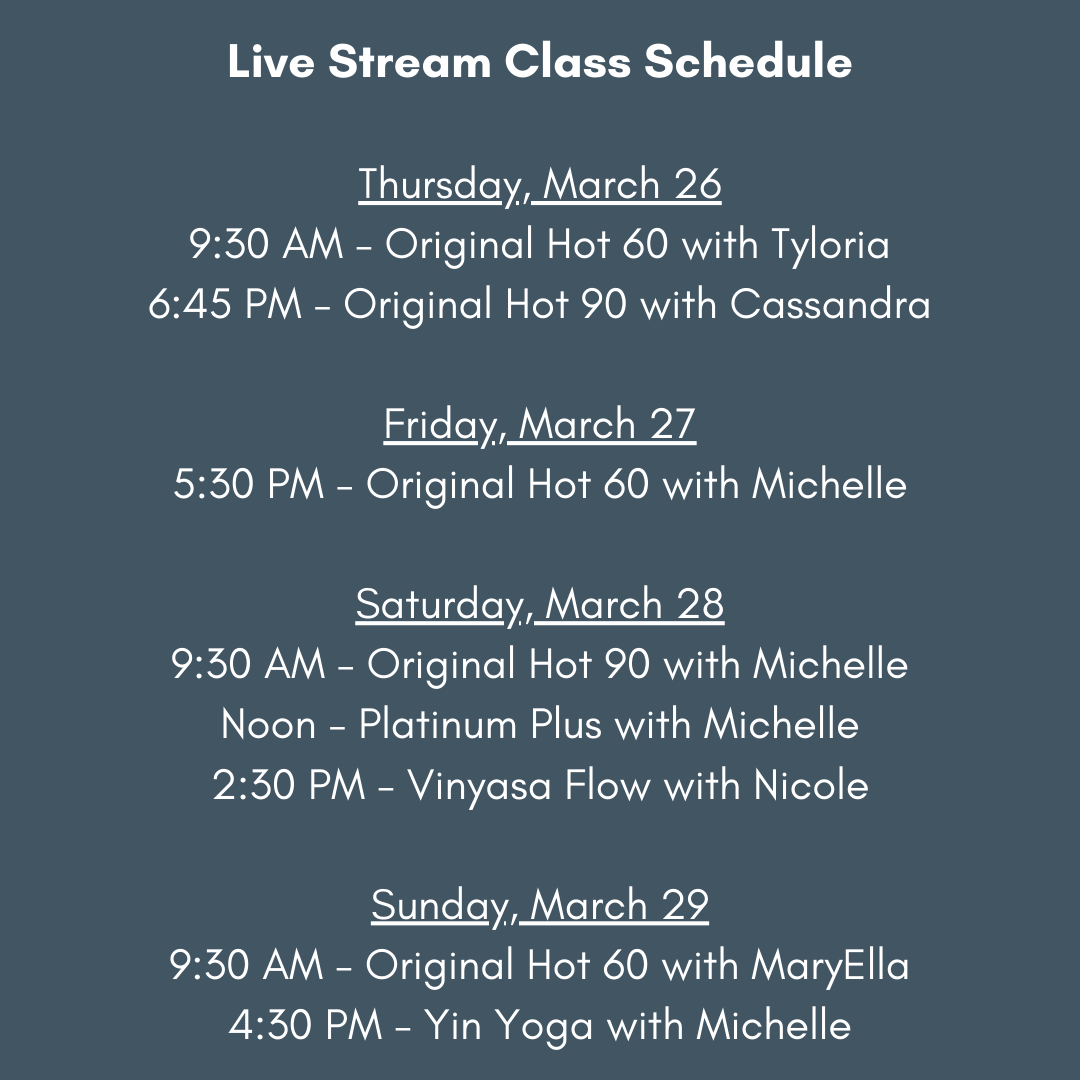 SHYWMobile's tweet photo. Want to join us from a safe #socialdistance? Now you can! Join any of these classes on our #Livestream Schedule by signing up on Mind Body. You'll receive a confirmation email followed by another with a Zoom link to access the class. "See" you soon! 😘  #virtualconnection https://t.co/7qw17G9sQC