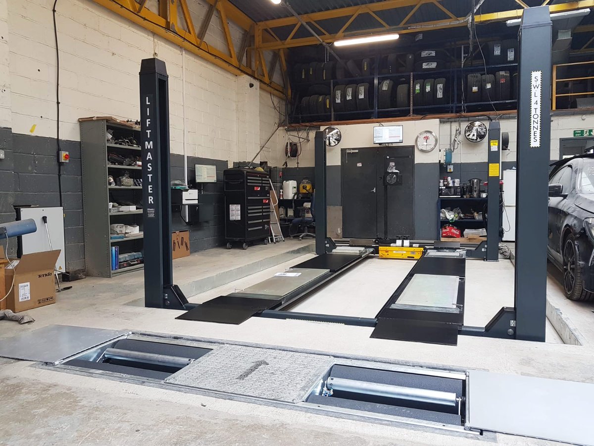 Liftmaster Ltd on Twitter "Class IV, 4 Post Wheel Alignment MOT Bay