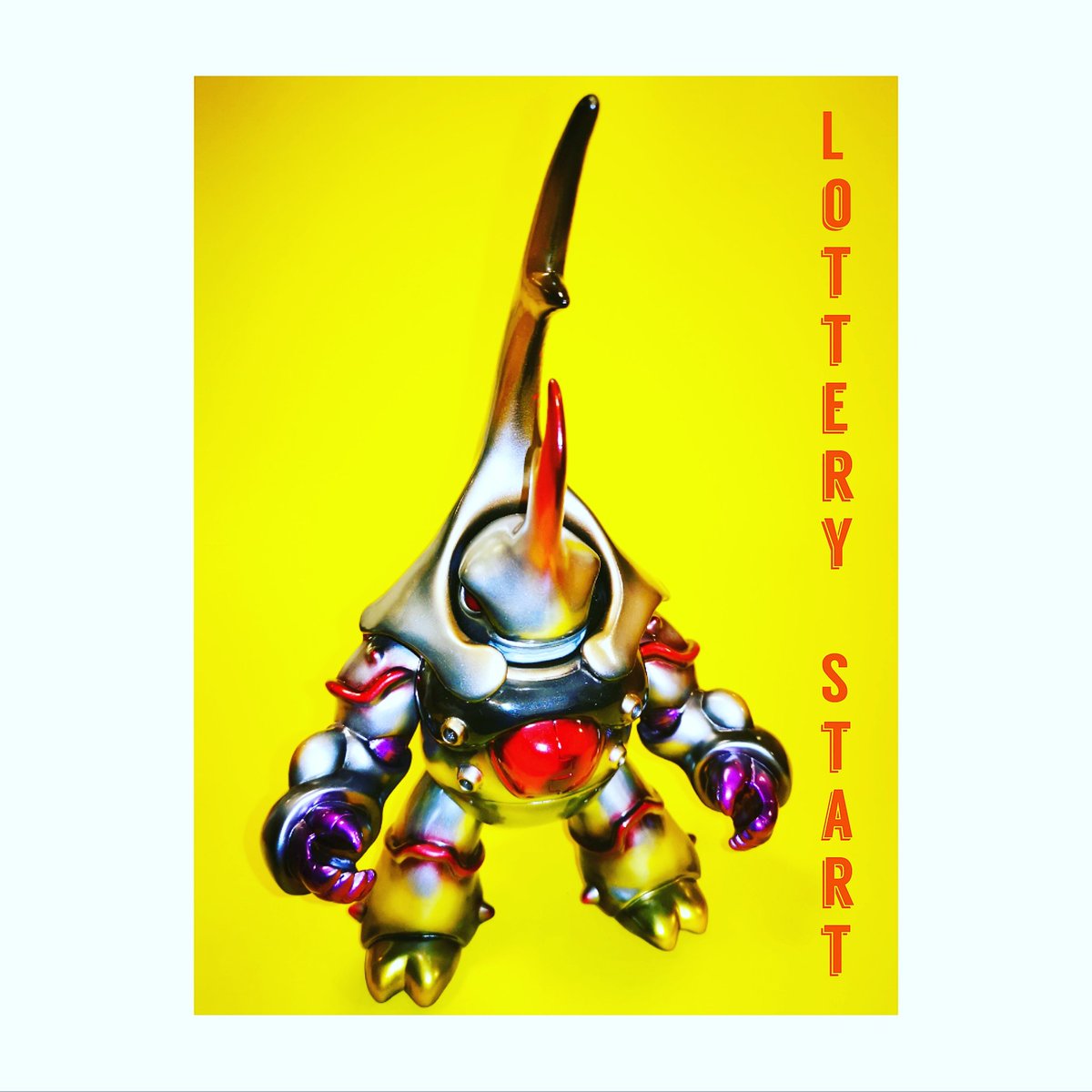 YaYaYa_Studio's tweet photo. 暴甲兜第七期色(魔装機神)-抽選開始！

Mech-Dynastes (Version 7: 魔裝機神 Lottery Start <Now> !

LOTTERY Start <Now> and <End> On 1-Apr-2020 11:00 P.M. (Hong Kong Time) 

More detail on Instagram. https://t.co/xKHPICgQpi