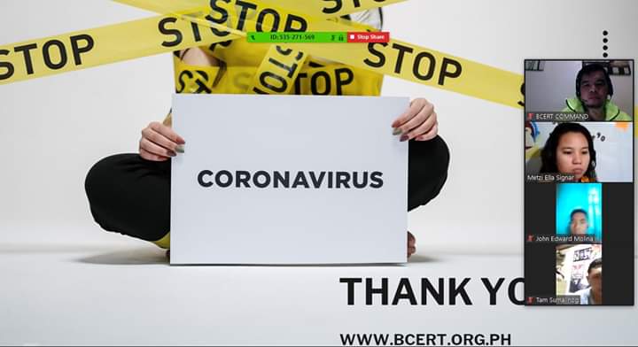 BCERTOfficial's tweet photo. March 21, 2020

BCERT Team Leaders and Operations Team conference meeting

Community Monitoring Team
Logistics / PPE distribution
UK Update
Reporting protocols
Admin Update
Membership Update
Training canceled
ID distribution

#covidupdate
#bcertways https://t.co/bLE9IeFNRV