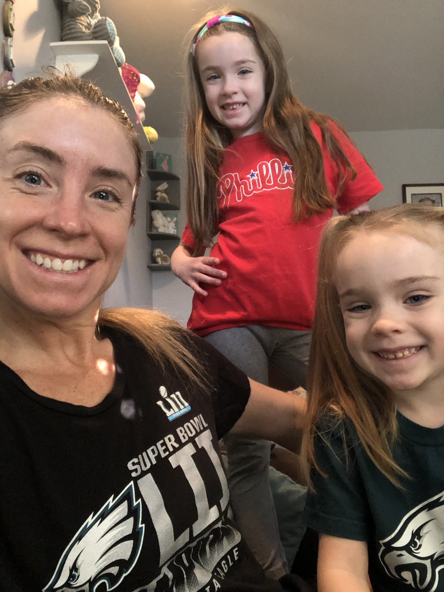 mrsfranchetti's tweet photo. Showing our team spirit in the Franchetti house! #OHSSpirit #PHSDSpirit @OverbrookRAMS @PineHillSD https://t.co/XDAlhmFPqL