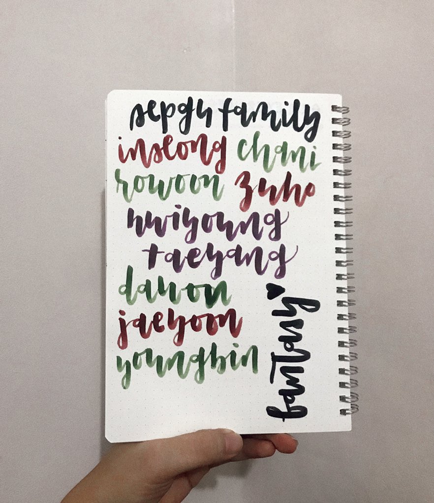 chani_hours's tweet photo. quarantine day nth: practiced again today... ofc i used their names 🤭✨💛 #SF9 @SF9official https://t.co/LVtgs6HePR