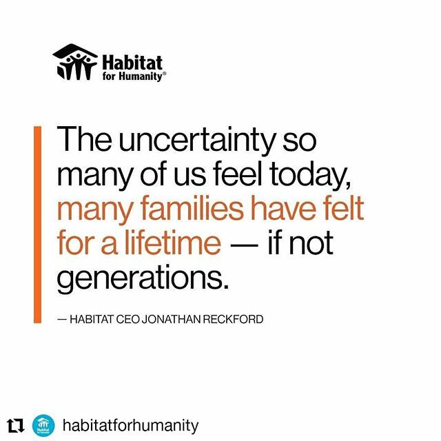 Greater Matthews HFH (@greatermatthab) on Twitter photo #Repost @habitatforhumanity
• • • • • •
Habitat CEO <a href="/JReckford/">Jonathan Reckford</a>: Sheltering in place will save lives. But for many, it’s not quite so straightforward. These are the families with whom we partner. Read the full statement at Habitat.ngo/CEOstatement. ift.tt/2Ul585m #Repost @habitatforhumanity
• • • • • •
Habitat CEO <a href="/JReckford/">Jonathan Reckford</a>: Sheltering in place will save lives. But for many, it’s not quite so straightforward. These are the families with whom we partner. Read the full statement at Habitat.ngo/CEOstatement. ift.tt/2Ul585m