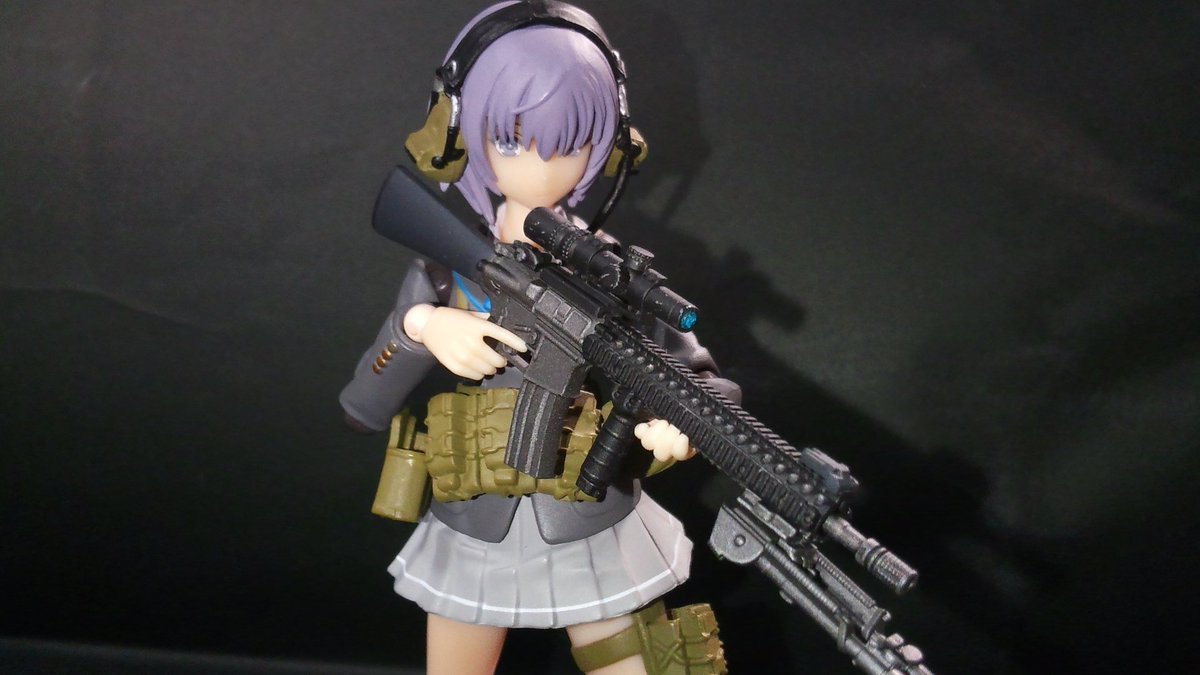 【マークスマン・カスタム】東京マルイ レシーライフル＋ショートスコープ AIRSOFT97 本店通販部 / LayLax Quintes sence×SIGHTRON JAPAN