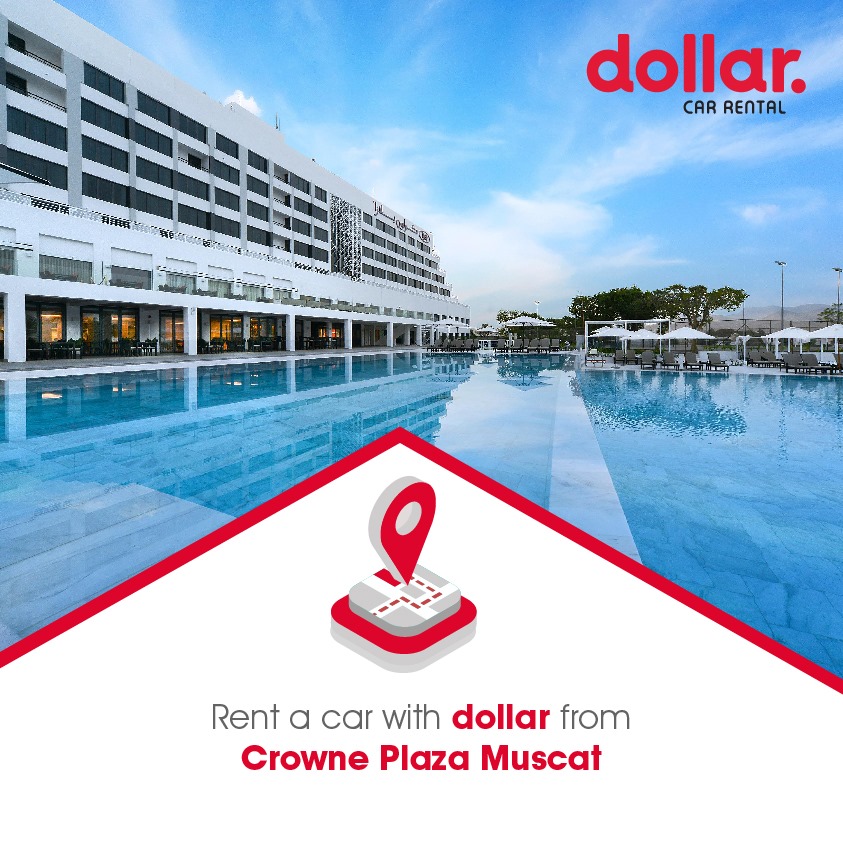 Staying at the Crowne Plaza in Muscat? We are at your service, rent a car with convenience with us.
هل تقيم في كراون بلازا في مسقط؟ نحن تحت تصرفك وحاضرون لنقدم لك أفضل سيارة لاستئجارها وبأفضل الشروط.

#Oman #muscat #salalah #hotel #hotelstay #staycation #rentacar #carrental