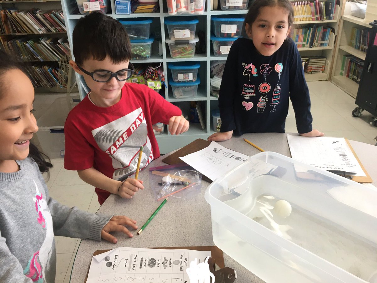 GCSD_Stream's tweet photo. We miss our students...reflecting back on the first grade sink and float exploration students participated in few weeks ago #gribbinelementary @GCSD_Deasy #science #curiosity #wonder https://t.co/YQ8Q7oPsY1