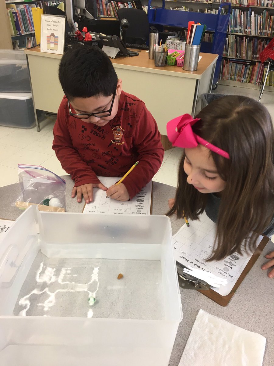 GCSD_Stream's tweet photo. We miss our students...reflecting back on the first grade sink and float exploration students participated in few weeks ago #gribbinelementary @GCSD_Deasy #science #curiosity #wonder https://t.co/YQ8Q7oPsY1