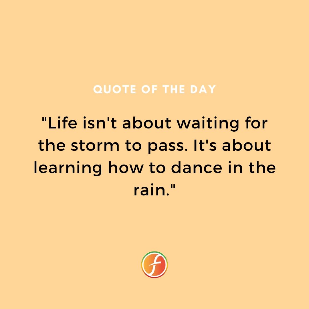 "Life isn't about waiting for the storm to pass. It's about learning how to dance in the rain."

Apply for our support today >> freshtimefuturestrust.org/apply/