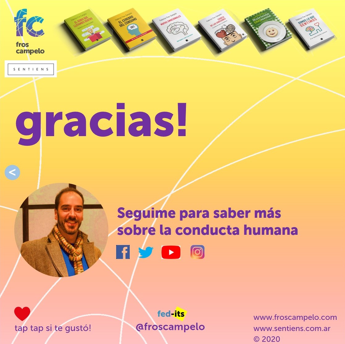 froscampelo's tweet photo. Me gustaría que todos sepan mejor como funcionan sus cerebros Cerebro y sus conductas
Especialmente en este contexto particular que estamos viviendo ☢
Por eso creé los #fedits , con contenido adaptado a este formato #instagram #carousel #twitter #hilo. https://t.co/MevvBJsAWV
