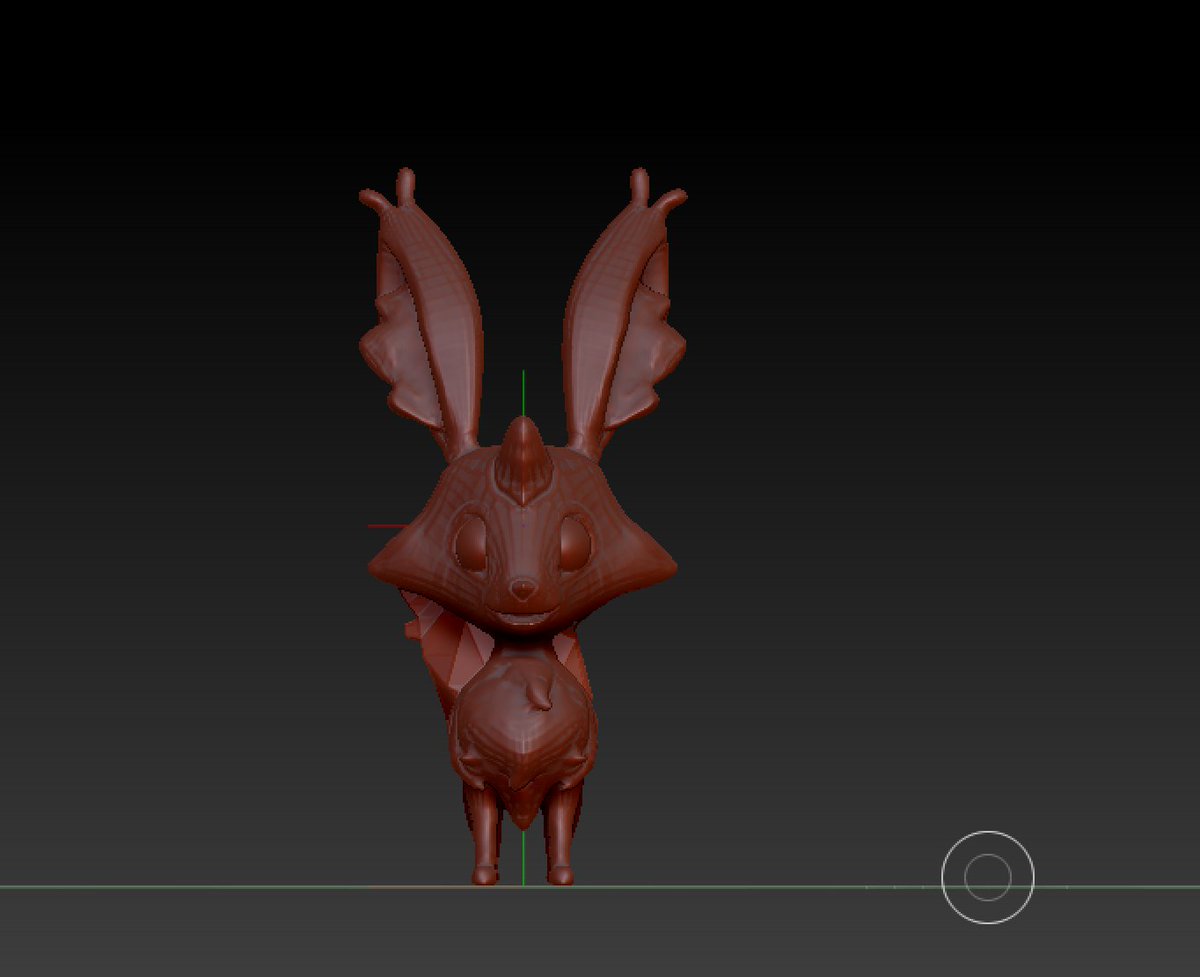 Avi_3d's tweet photo. Llegando a los últimos toques generales del cuerpo. Siguiente fase: editar la cola y unirla al cuerpo para sacar UV's y texturizar. #zbrush #escultura #3DTime https://t.co/puGgq2Ypo7