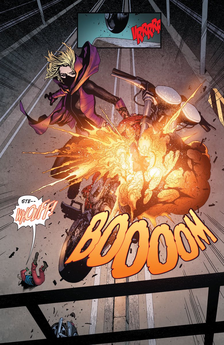dailystephbrown's tweet photo. then / now
“sorry, dad. i kind of set you up. but did you see that jump?”

batman eternal #24 https://t.co/Z42tEripIu