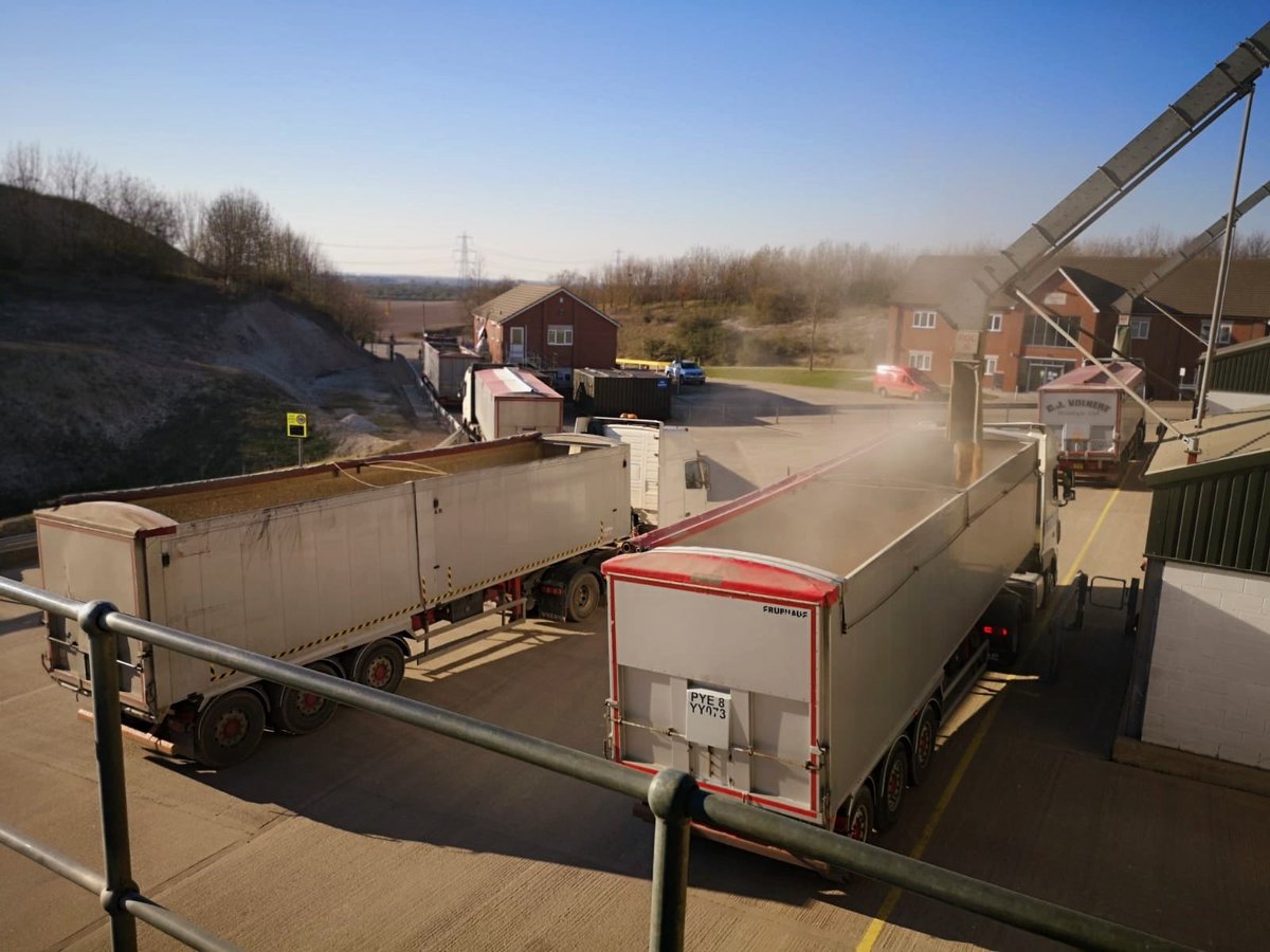 Today’s view from our Cambridge APC, we’re still working hard to keep the nation fed!