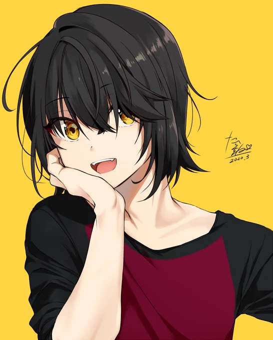 オフの日ましろん #まっしろキャンバス 