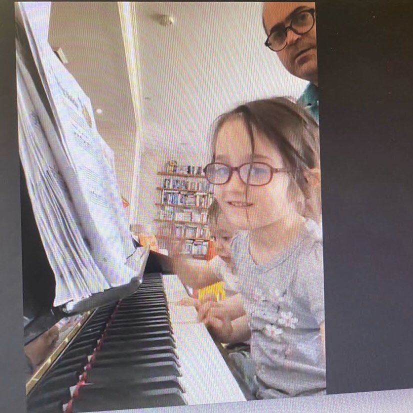 Our #teachingartists have stepped up to keep every student moving musically forward. #thankyou to them all and today we #salute #pianoteacher Yvonne Tsui and her wonderful #remotelearning #students