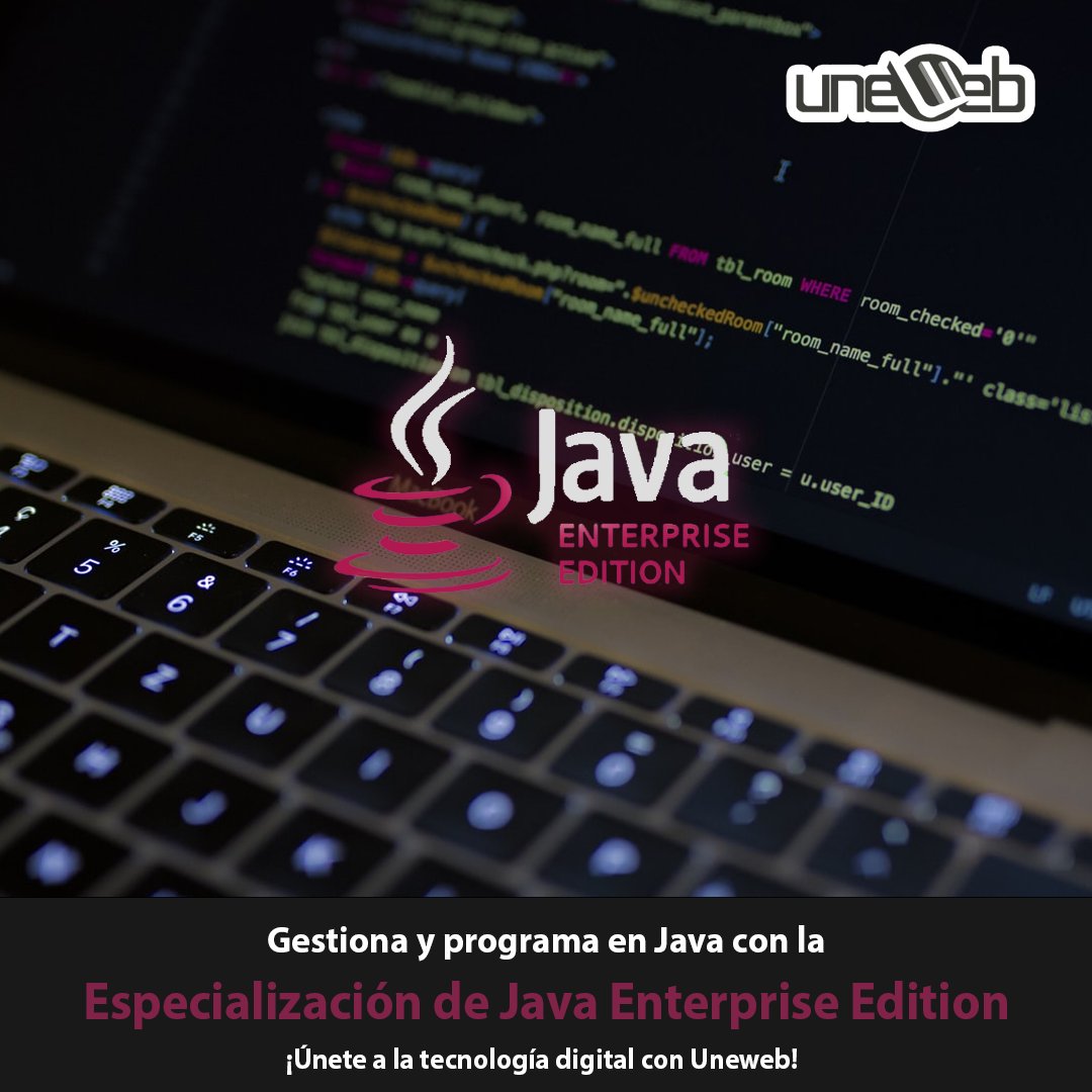 desarrollate's tweet image. #JavaPlatformEnterpriseEdition #Java EE es el estándar en software empresarial impulsado por la comunidad. 

Únete a la tecnología digital con #Uneweb
.
.
#logica #programacion #estudiantes #venezuela #ucab #unimet #ucv #empleo #cursosonline