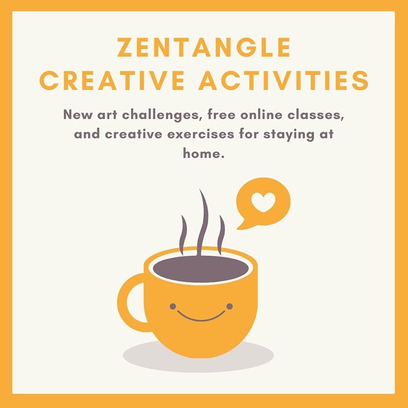 TangleList's tweet image. New Zentangle Creative Activities for Staying at Home tanglelist.com/new-zentangle-…