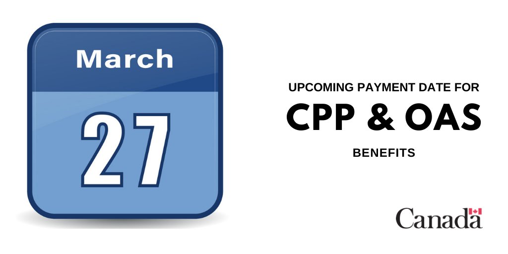 Service Canada on Twitter "Find all 2020 dates in the benefits payment calendar 📅