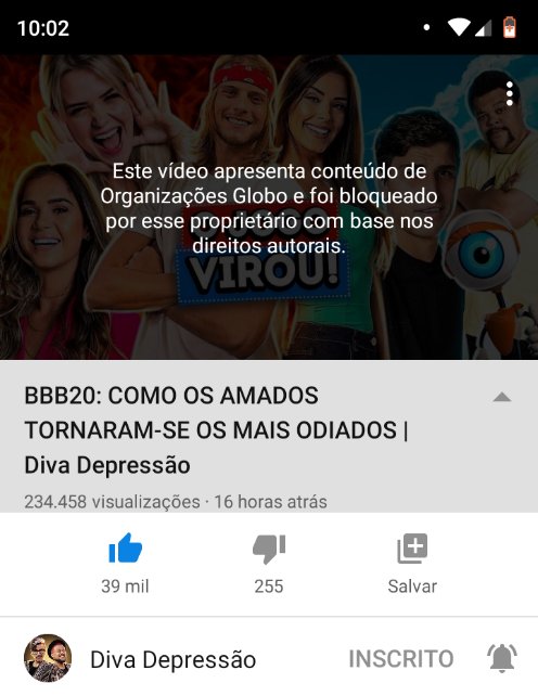 DominguesFabro's tweet photo. Poxa @RedeGlobo libera aí nosso entretenimento nessa quarentena
@DivaDepressao https://t.co/jxIC7XXw7q