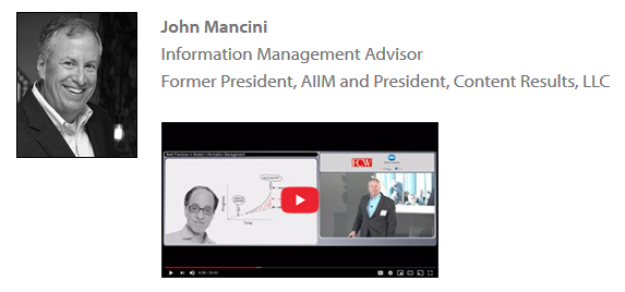 QAI_USA's tweet image. @jmancini77
talks about Best Practices in Modern Information management for Gov&apos;t agencies youtube.com/watch?v=FlGgTw…

#governmentdigitization #m1921 #recordsmodernization #recordsdigitization