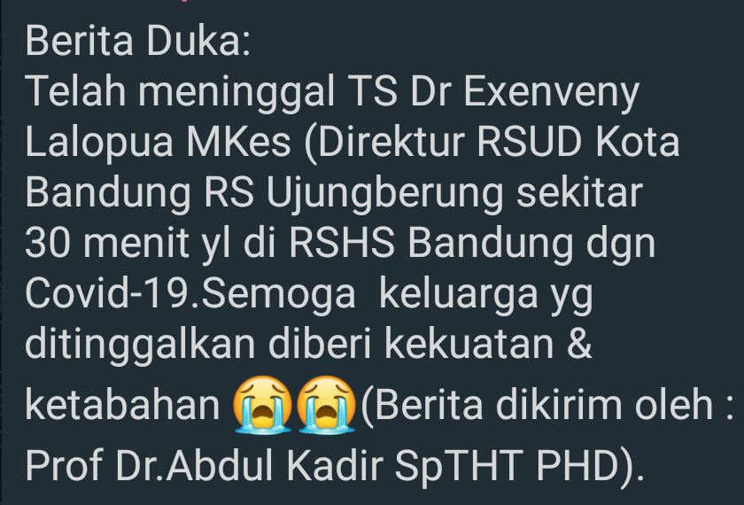 blogdokter's tweet image. Turut berdukacita yang sedalam dalamnya. 🙏