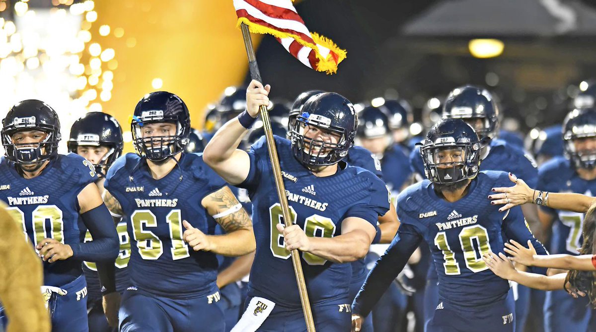 #AGTG  Thankful and Blessed to receive an offer from Florida International University 🐆  #PawsUp  <a href="/FIUFootball/">FIU Football</a> <a href="/CoachDJ_WRA/">DJ McCarthy</a> <a href="/BALLERSCHOICE1/">BALLERS CHOICE LLC</a> @EnloeClemons <a href="/OsundeCourtney/">C.O.365</a> <a href="/elitefootballac/">EliteTalentFootball</a> @SWiltfong247 #COACHMIL <a href="/Coach_Worrell/">Chad Worrell</a>