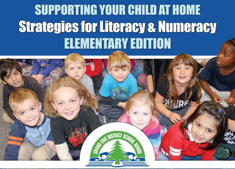 Grand Erie has updated its resources for parents and guardians, including documents to support literacy and numeracy learning strategies at home. Find the guides for elementary and secondary right over here: bit.ly/2wDSOnE
