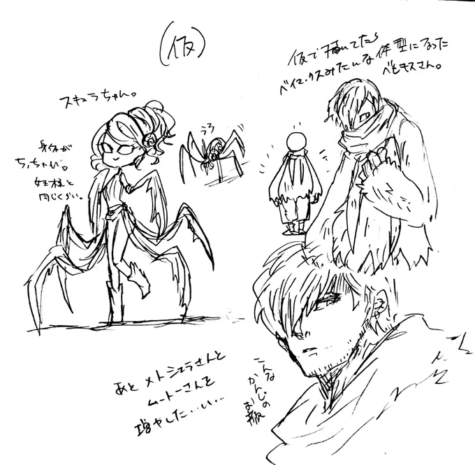 他タイタンズ(仮)と昔の王様こんなやったやろ的なやつ(※怪獣擬人化) 