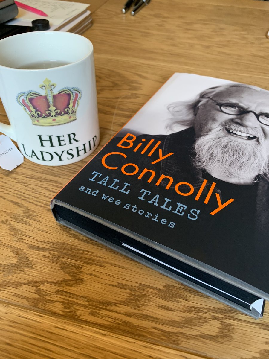 GGillHHam1's tweet photo. Time for a wee cup of tea and a chapter of Billy Connelly ... #readinglunch #esBookclub https://t.co/a4EkoT8dxJ
