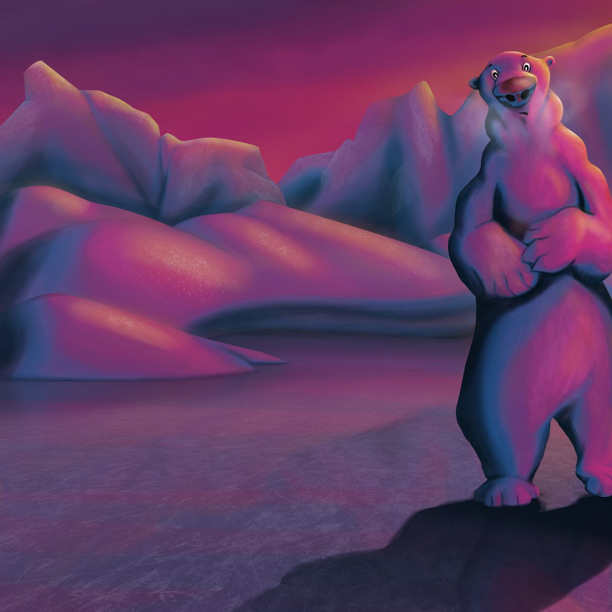 davidsketching's tweet photo. Sunset. Last light.

I ended up with two versions. Kinda favor the first one, more dramatic.
What do you think?

#Arctic #northpole #sunset #icebear  #polarbear #icey #freezing #snow #freezingwarmth #finalhour #lastlight #inthecold #climatechange #globalwarming #stillathing https://t.co/MI8PcGaF4M