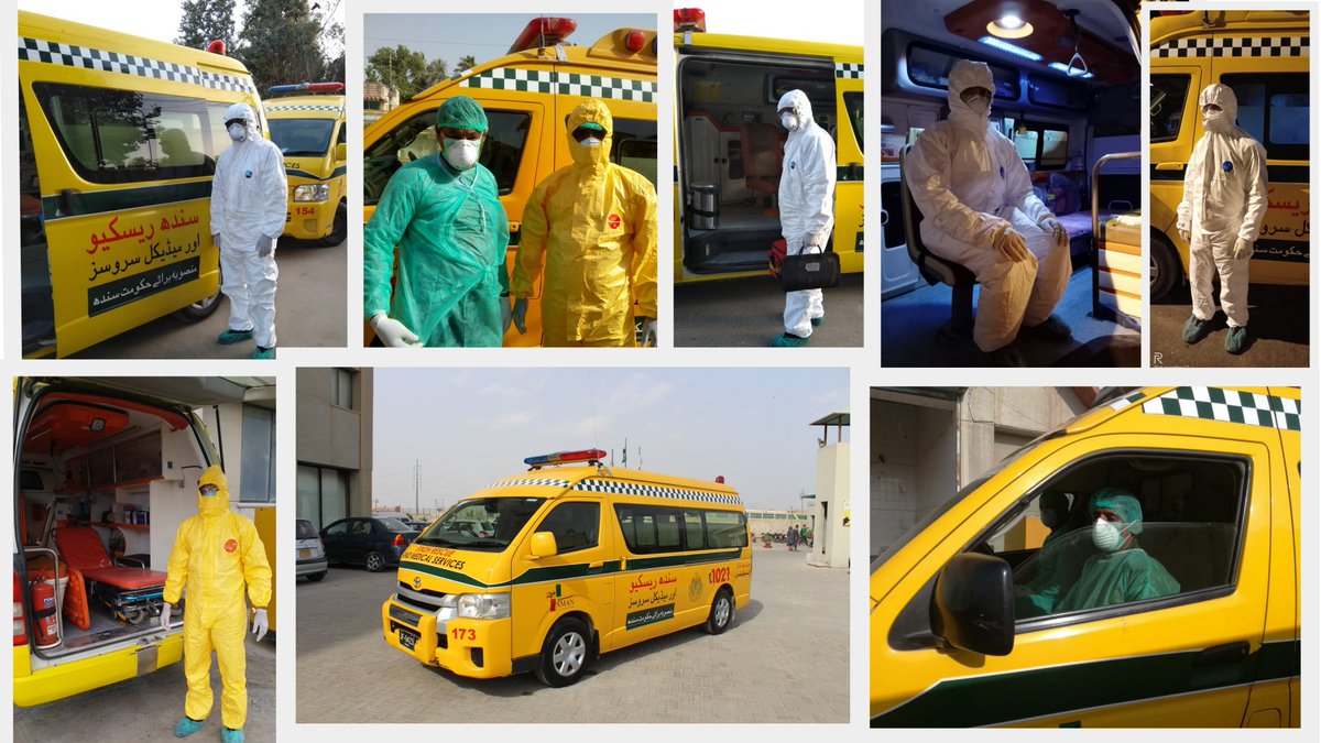 siehspk's tweet photo. The #SPAS and #SRMS teams are at the forefront and working round the clock to combat #COVID19 in Sindh. In this difficult time, let us appreciate our heroes and lessen their burden by playing our part in minimizing the spread of the virus. #StayHome #StayBlessedPakistan https://t.co/7rt1AuPEeb