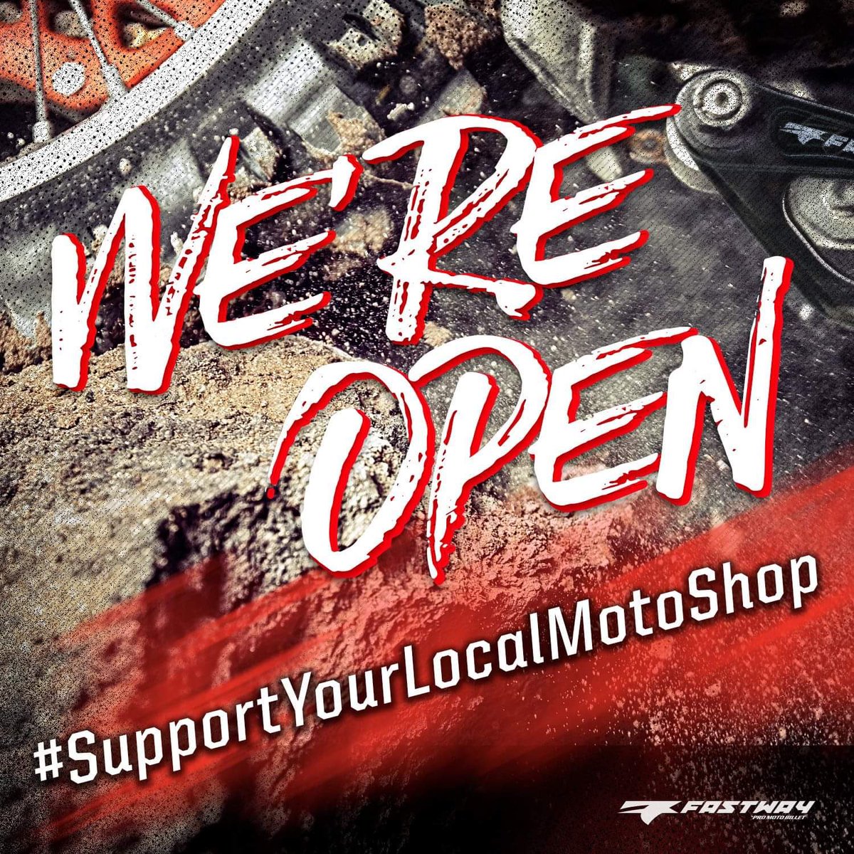 Lethbridgehonda's tweet photo. We’re open. #SupportYourLocalMotoShop https://t.co/sRUkdMe7Tu