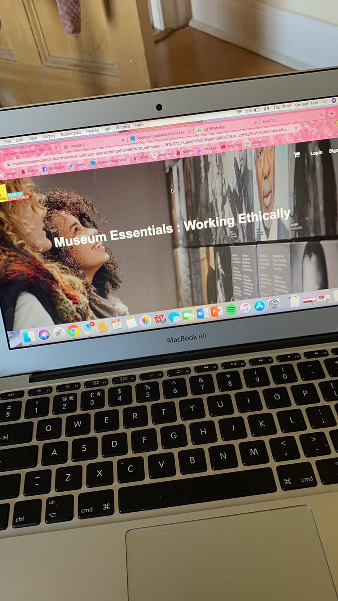 isolation is the perfect opportunity to get stuck into the <a href="/MuseumsAssoc/">Museums Association</a> online learning courses!