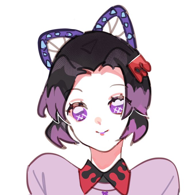 (NSFW🔞) Minna-SucktRashさんがTwitterに投稿した胡蝶しのぶ(鬼滅の刃)のイラスト。