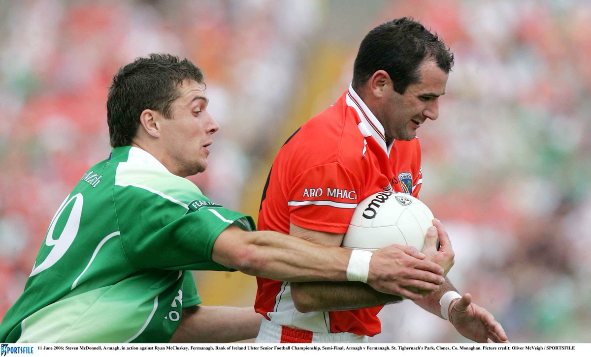 Gaelic_Life's tweet photo. #InTheGL Ryan McCluskey, Barry Owens and Stevie McDonnell recall Fermanagh's famous All-Ireland quarter-final win over Armagh in 2004 (Ryan also recalls sleeping in the bath the night before due to a snoring teammate...).
In shops or online here https://t.co/ohLRVrhY1h https://t.co/0NFvX4lHFj