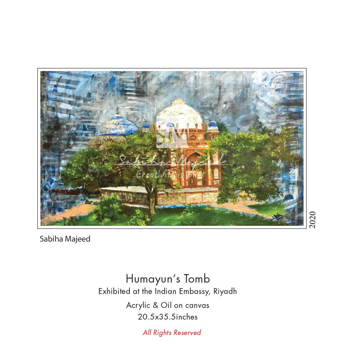SabihaMajeed's tweet photo. Humayun’s Tomb
 @unescoworldheritage
@indianembassyriyadh
#wherewomencreate
#artlover
#WomenintheArts
#WomenHistoryMonth
#miskart
#mocksa
#sasca
#ksaart
#artgalleries
#artexhibition
#artmuseums
#contemporaryartoftheworld
#artmagazine
#vogue
#artcollectors
#artistoninstagram https://t.co/uRuY9LHLnn