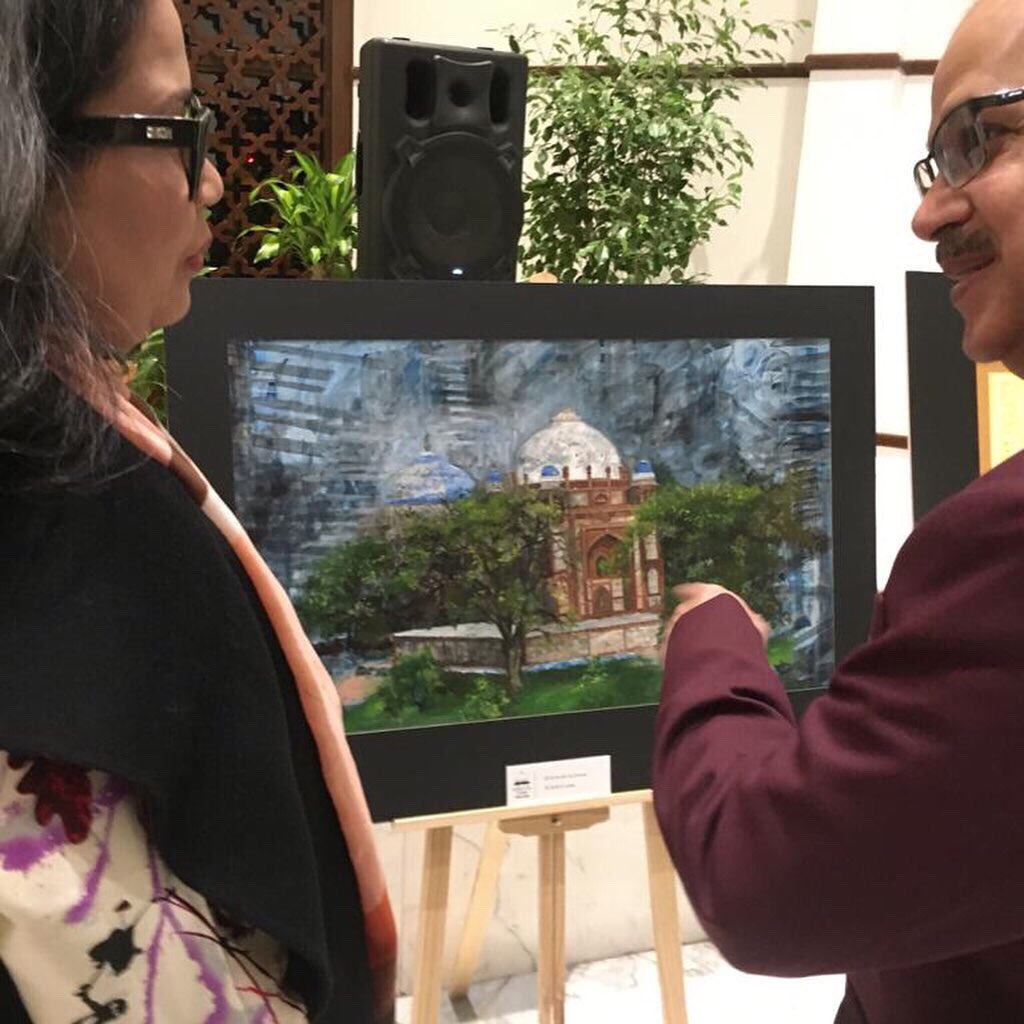 SabihaMajeed's tweet photo. Humayun’s Tomb
 @unescoworldheritage
@indianembassyriyadh
#wherewomencreate
#artlover
#WomenintheArts
#WomenHistoryMonth
#miskart
#mocksa
#sasca
#ksaart
#artgalleries
#artexhibition
#artmuseums
#contemporaryartoftheworld
#artmagazine
#vogue
#artcollectors
#artistoninstagram https://t.co/uRuY9LHLnn