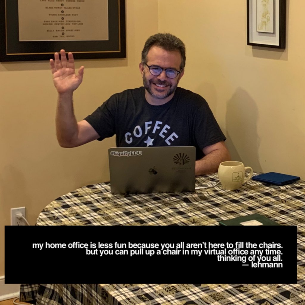 slanews's tweet photo. Hello everyone! Today is our first posting in our new #SLACares series! All the staff at SLA miss the kids and miss school, so we're going to be dropping posts here, just so the kids know we're thinking about them. Up first is our principal, Mr. Lehmann!
#SLACares #SLA https://t.co/wprEzfyCYJ