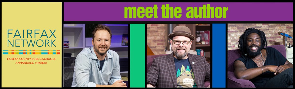 Today on @FCPT_IDTS Channel 25: <a href="/FFXNetwork/">Fairfax Network</a> <a href="/FFXMTA/">Fairfax Network MTA</a> “Meet the Author” series w/authors <a href="/AdamGidwitz/">Adam Gidwitz</a>, <a href="/AlanGratz/">Alan Gratz</a> &amp; <a href="/JasonReynolds83/">Jason Reynolds News</a>. Schedule &amp; links to watch live at bit.ly/391HDlD.
