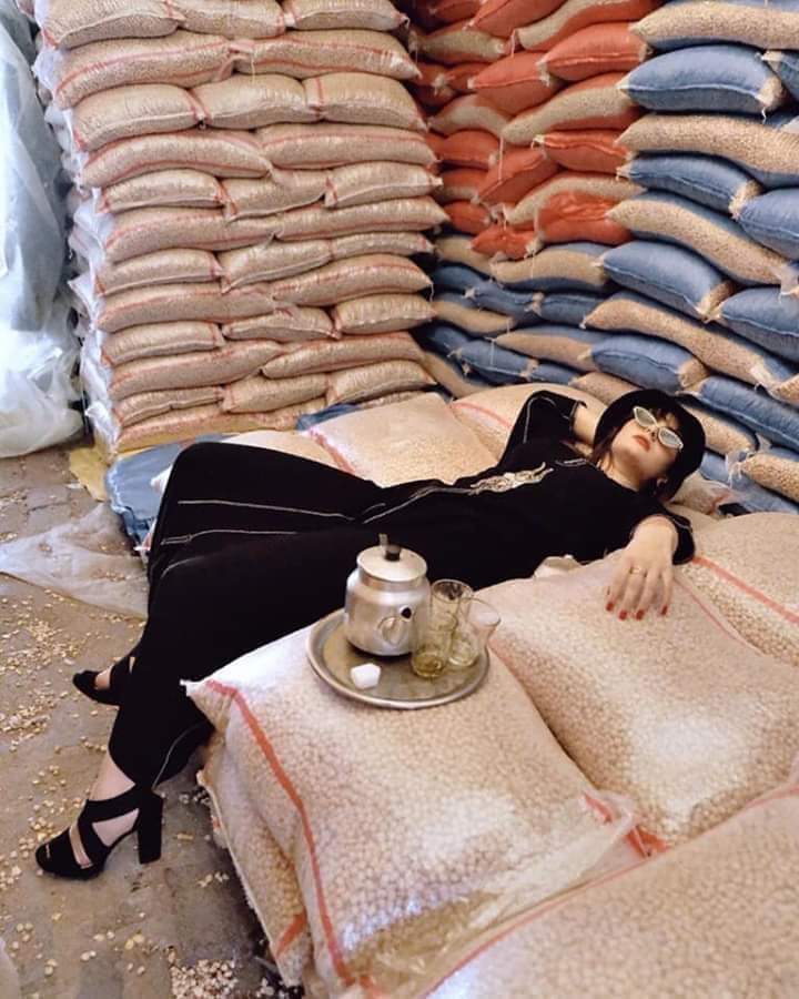 Chef_______43M's tweet image. بنت مول العدس والحمص هاد ليام 😎😎