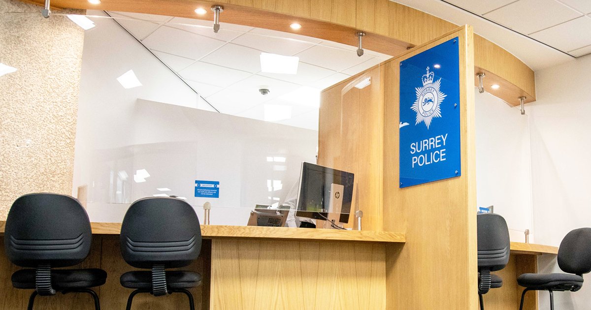 The front counter at <a href="/wokingcouncil/">Woking Council</a> Civic Offices is now closed to visitors until further notice.

If you could use our website to report crime, that will keep our phone lines free for anyone who needs us in an emergency. surrey.police.uk.

Thank you!