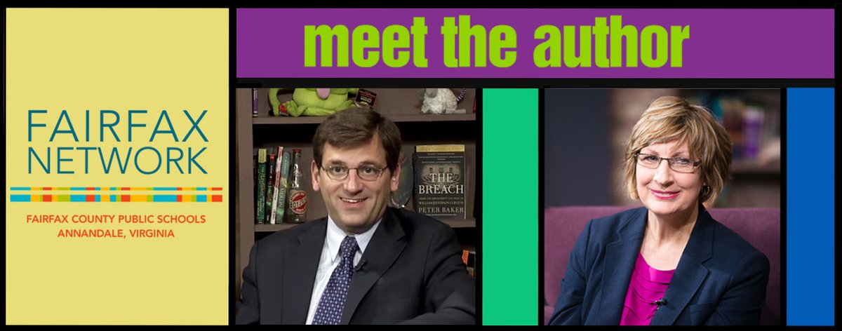 Today on @FCPT_IDTS Channel 99: <a href="/FFXNetwork/">Fairfax Network</a> <a href="/FFXMTA/">Fairfax Network MTA</a> “Meet the Author” series w/authors <a href="/peterbakernyt/">Peter Baker</a> &amp; <a href="/ckmcclafferty/">Carla McClafferty</a>. Schedule &amp; links to watch live at bit.ly/391HDlD.
