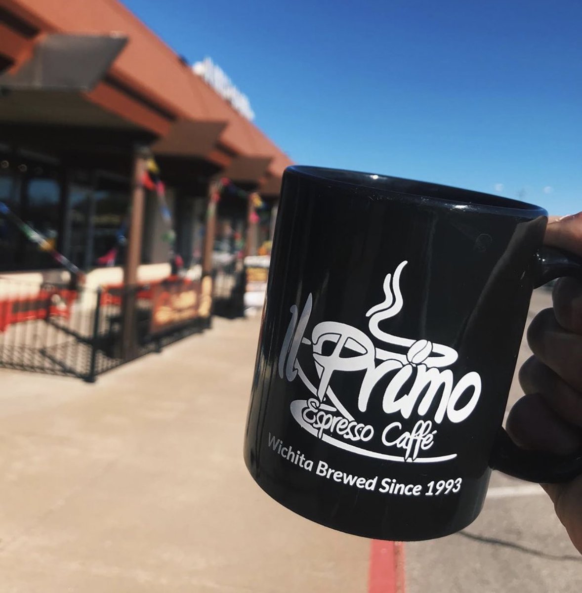 We are giving away 500 cups of coffee to First Responders and Health Care Professionals. I am tremendously proud of our community and excited to be able to give in a small way. #ilovewichita