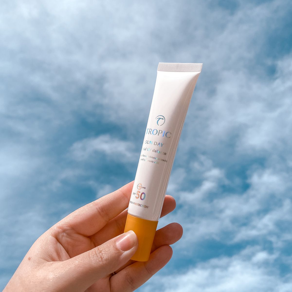 tropic skincare sun day facial uv defence spf 50