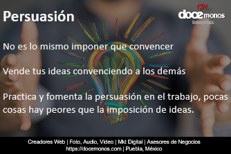 DocemonosE's tweet photo. El persuasivo convence no impone es por ello que es tan valiosa esta habilidad… estructura bien tus ideas y reconoce también las de los demás!!
#marketingpuebla #marketing #mkt #marketingdigital #redessociales #redessocialespuebla #webpuebla #negociospuebla https://t.co/j4TAAYQJoN