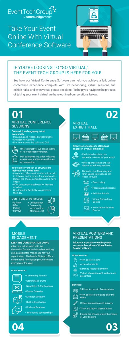 If you’re looking to “Go Virtual,” The <a href="/EventTech_Group/">Event Tech Group</a> is here for you! Explore our Virtual Conference solutions at ow.ly/FY6550yVxff

#eventtechgroup #eventtech #eventprofs #techforgood #virtualconference