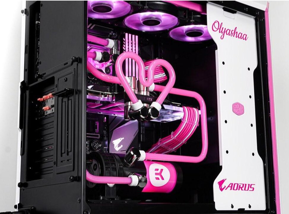 aorus_es's tweet photo. 💓¡Que guapo!💓
⁃Intel® Core™ i7-9700KF
⁃Z390 AORUS ULTRA
⁃AORUS GeForce 2080 Super 8G
⁃AORUS RGB Memory 16GB (2x8GB) 3600MHz
⁃AORUS NVMe Gen4 SSD 1TB
⁃AORUS RGB M.2 NVMe SSD 256GB
⁃AORUS P850W
#aoruspc #aorusgaming #aorus #gigabyte #streamerpc #pcupgrade #teamupfighton https://t.co/mjc3l7XL7h