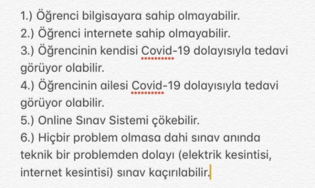 Gerekirse yazın okula gidelim ama şu verimsiz olayı iptal edin. #UZAKTANEĞİTİMİSTEMİYORUZ