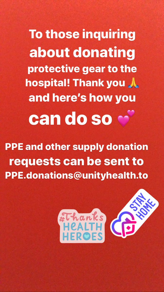 csingh_rpn's tweet image. Please help us so we can help you! Reach out to Ppe.donations@unityhealth.to to donate protective gears 💕 #COVID2019