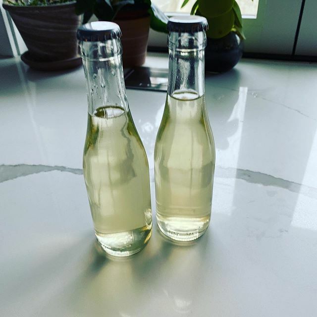 We bottled our own kombucha cocktails last night. Homemade grapefruit kombucha, gin, champagne and simple syrup. Oh so refreshing. 
#foodhigh5280 #kombucha #stayhome #cocktails ift.tt/2UB8a4o